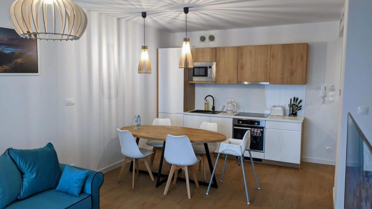Apartament APARTAMENT BLUE z basenem, Marynarska 8 , Sarbinowo Zewnętrze zdjęcie