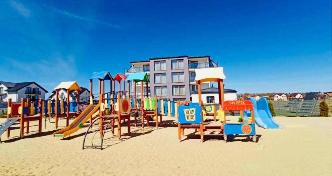 Apartament APARTAMENT BLUE z basenem, Marynarska 8 , Sarbinowo Zewnętrze zdjęcie